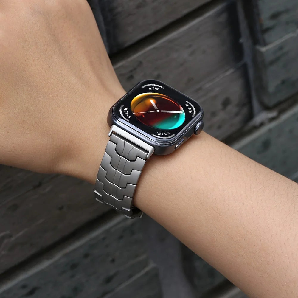 Watch Band For Huawei Watch Fit 2 Split Butterfly Clasp Stainless Steel Wrist Strap - Black - 5