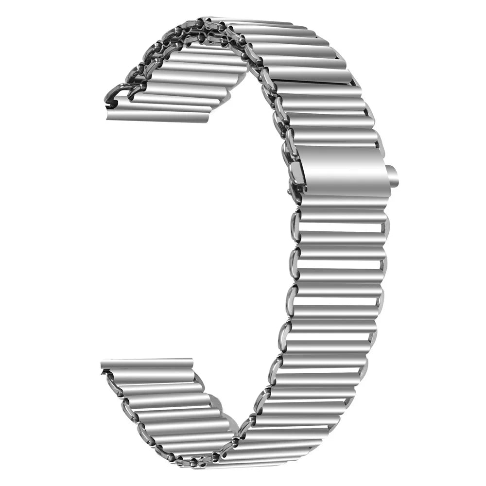 Watch Band For Suunto 9 / 9 Baro / Spartan Sport Slingshot Buckle Loop Strap - Silver - 1