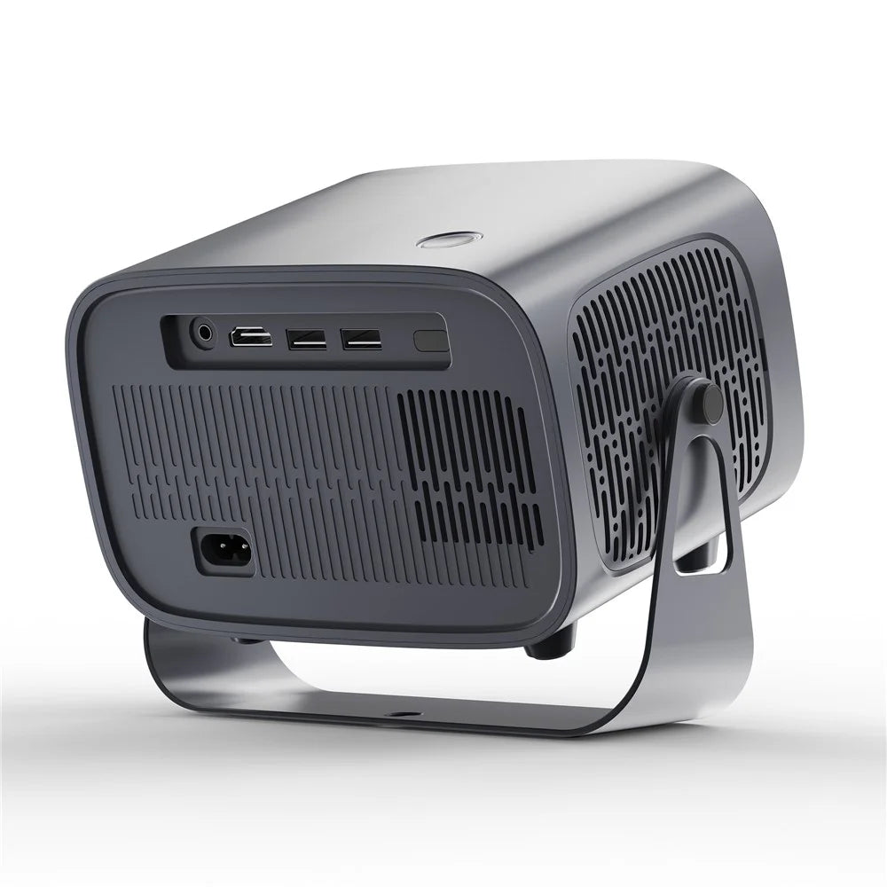 A10 PLUS Portable Smart Projector 720P Native 4K Decoding Android 11 WiFi 200 ANSI Lumens Home Theater - Black / EU Plug - 2