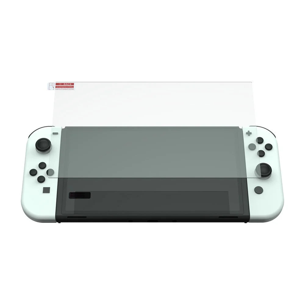 DOBE TNS-1156 2Pcs 9H Tempered Glass Screen Protector Anti-fingerprint Film for Nintendo Switch OLED - 3