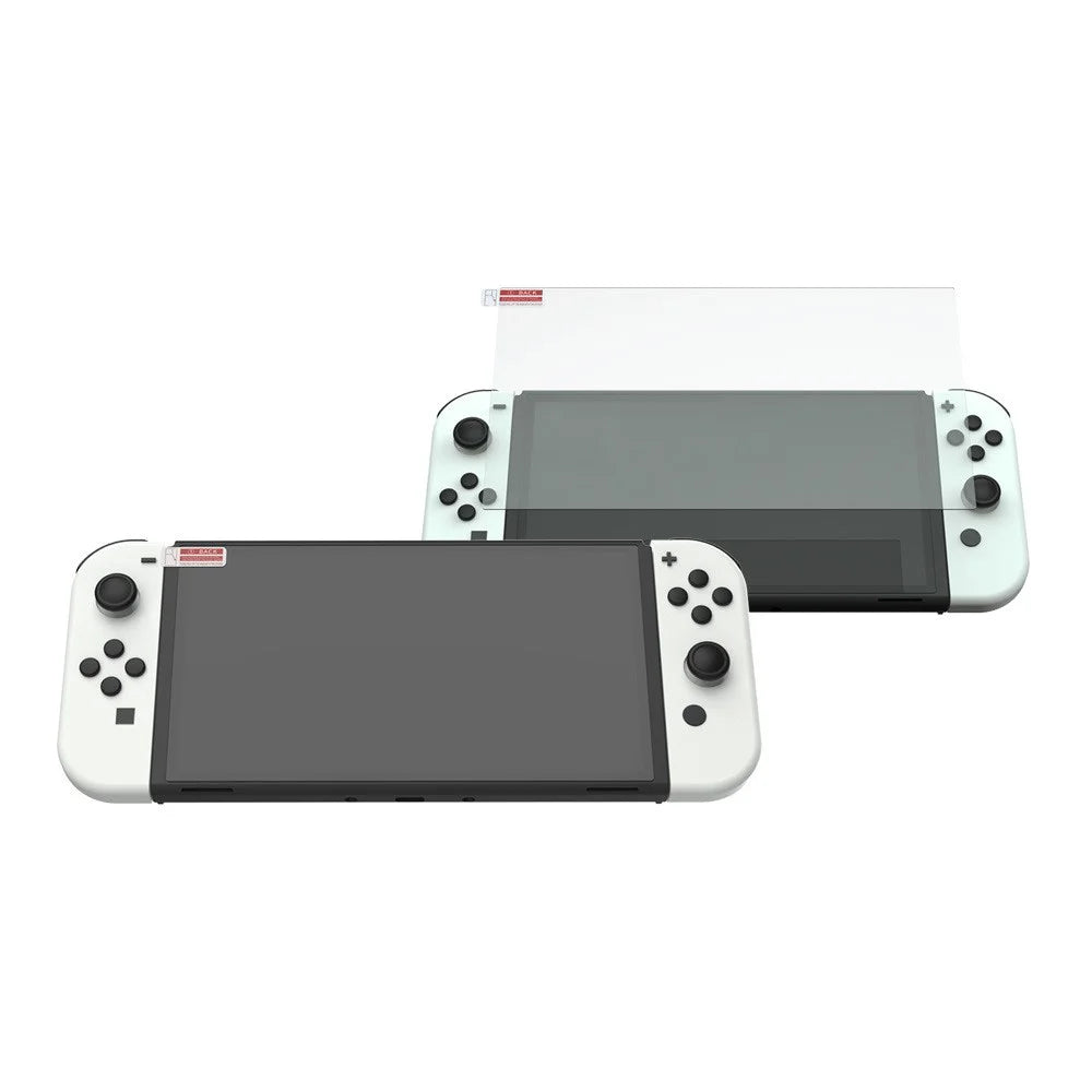 DOBE TNS-1156 2Pcs 9H Tempered Glass Screen Protector Anti-fingerprint Film for Nintendo Switch OLED - 5