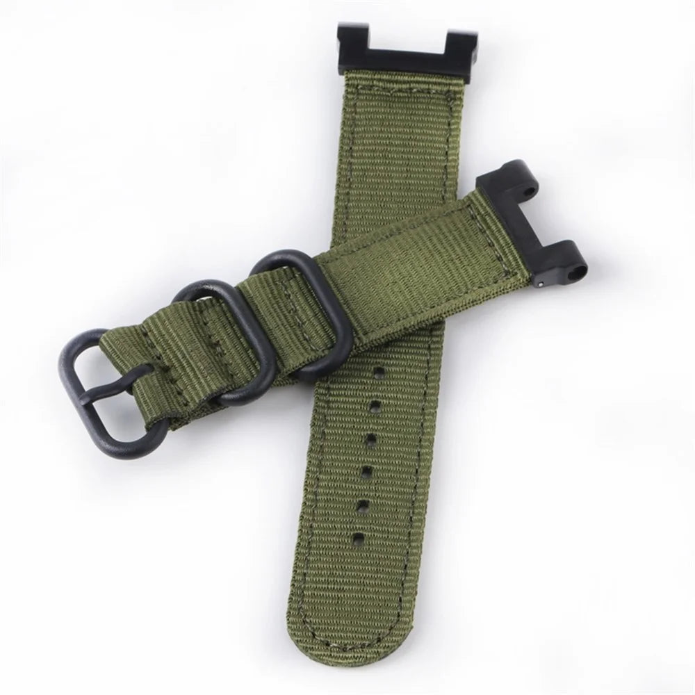 For Huami Amazfit T-Rex / T-Rex Pro / Ares Watch Strap with Buckle Nylon Watch Band Universal 22mm Quick Release Watchband - Green - 3