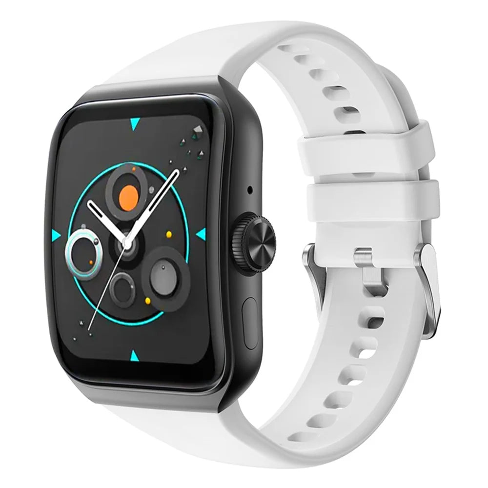 For Oppo Watch 3 Pro Smart Watch Band Soft Skin-friendly Silicone Replacement Strap Wristband - White - 2