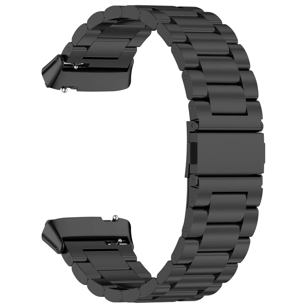 For Xiaomi Redmi Watch 3 Active / Watch 3 Lite Replacement Band Stainless Steel Watch Strap - Black - 2