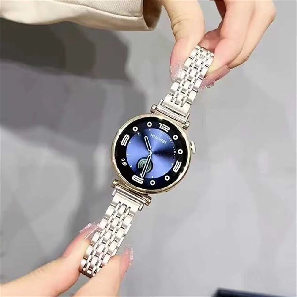 20mm Universal Replacement Watch Strap Stainless Steel Watch Band - Sliver - 1
