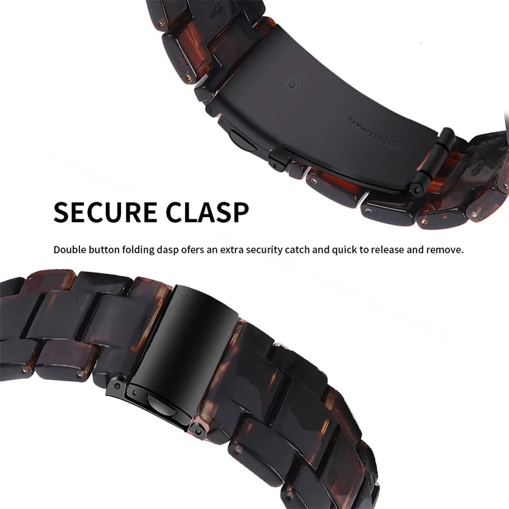 Waterproof Resin Strap for KALINCO P22 Replacement Sports Watch Band - Dark Brown - 2