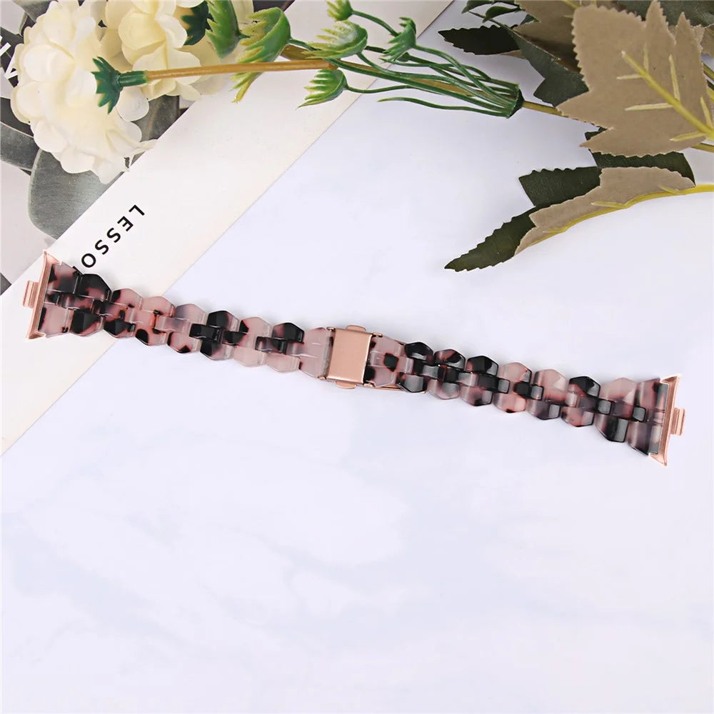 For Xiaomi Smart Band 10 Pro / 9 Pro / 8 Pro / Redmi Watch 6 / 5 / 4 Rhombus Resin Smart Watch Strap - Style A - 4