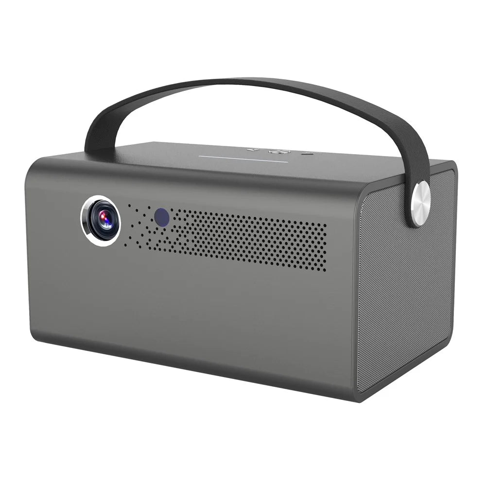 V7 Pro Home Theater Android 9.0 DLP Projector High Definition Projector Support 5G / 2.4G WiFi - US Plug - 3