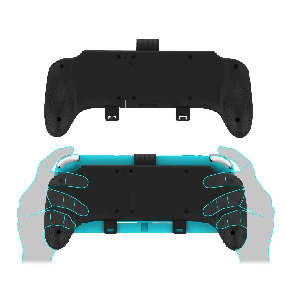 JYS JYS-NS183 2-in-1 Console Grip Holder Protective Case Retractable with Detachable Bracket for Nintendo Switch/Switch Lite - 4