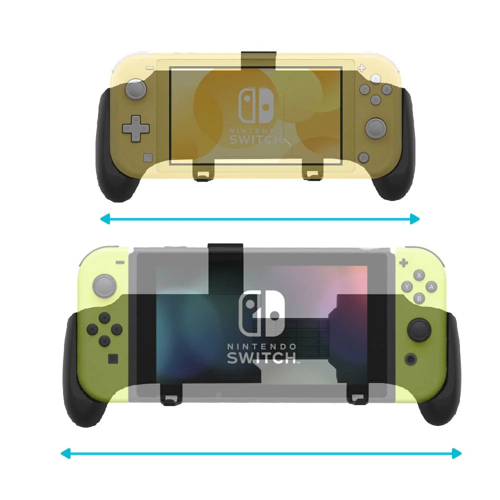 JYS JYS-NS183 2-in-1 Console Grip Holder Protective Case Retractable with Detachable Bracket for Nintendo Switch/Switch Lite - 5