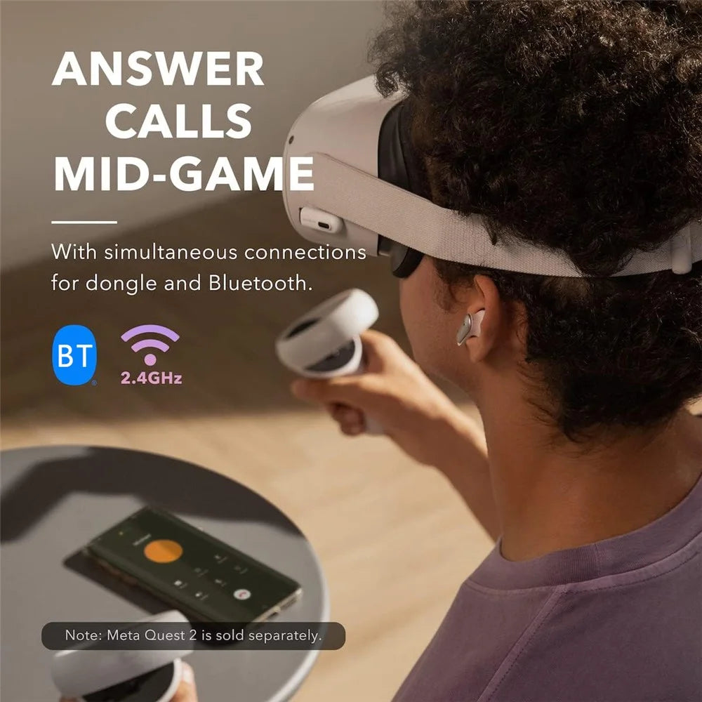 SOUNDCORE VR P10 TWS Bluetooth-compatible Earphone Ultra-Low Latency VR E-Sports Gaming Wireless Headset - 3
