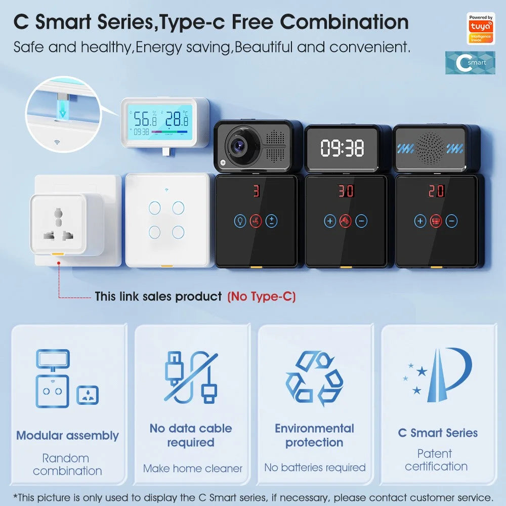 MG-CZ107W Smart Home WiFi Socket Power Outlet Tuya APP Voice Control Timer Plug, UK Plug - 5