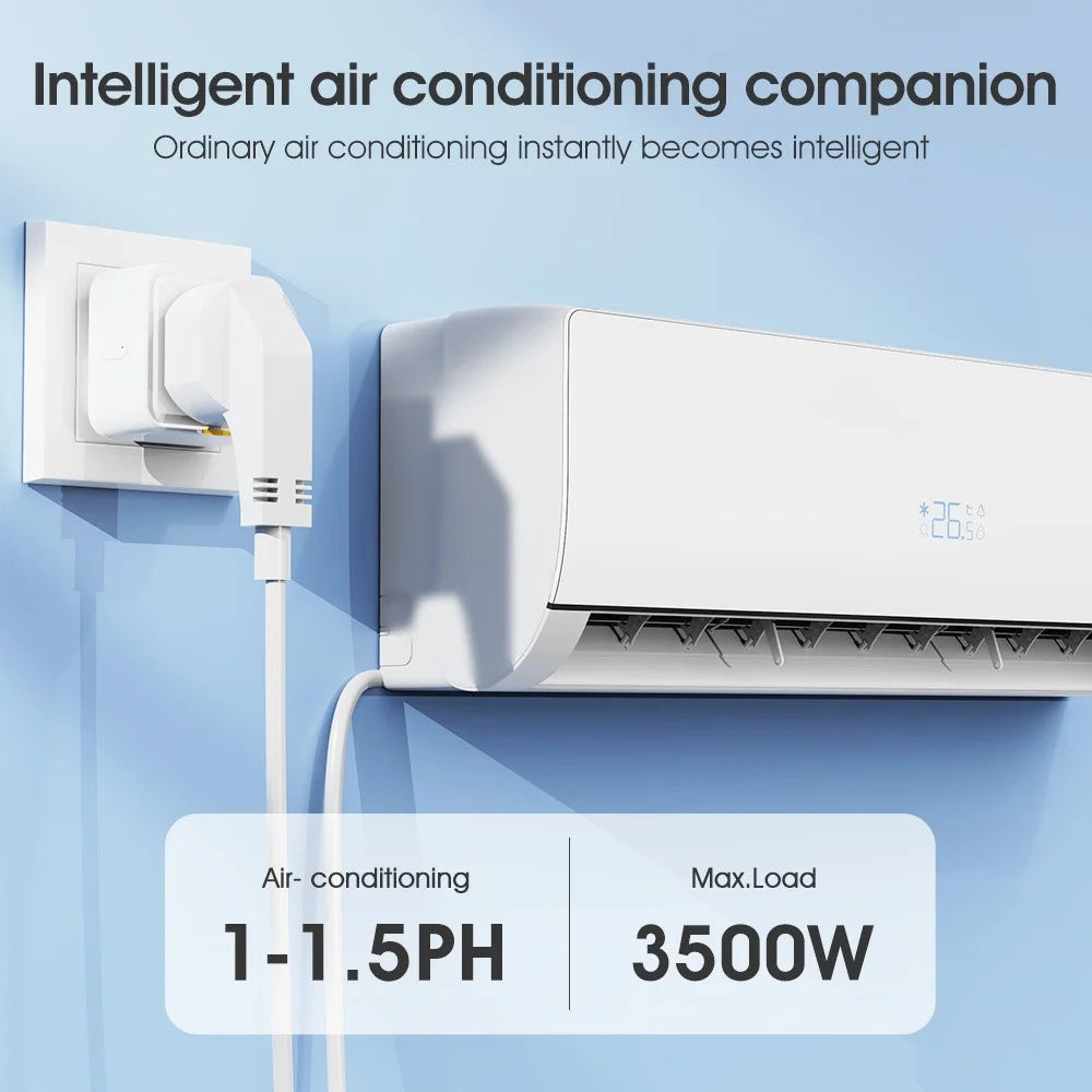 MG-CZ105W Smart Home WiFi Socket Tuya Voice Remote Control Wall Plug - US Plug - 3