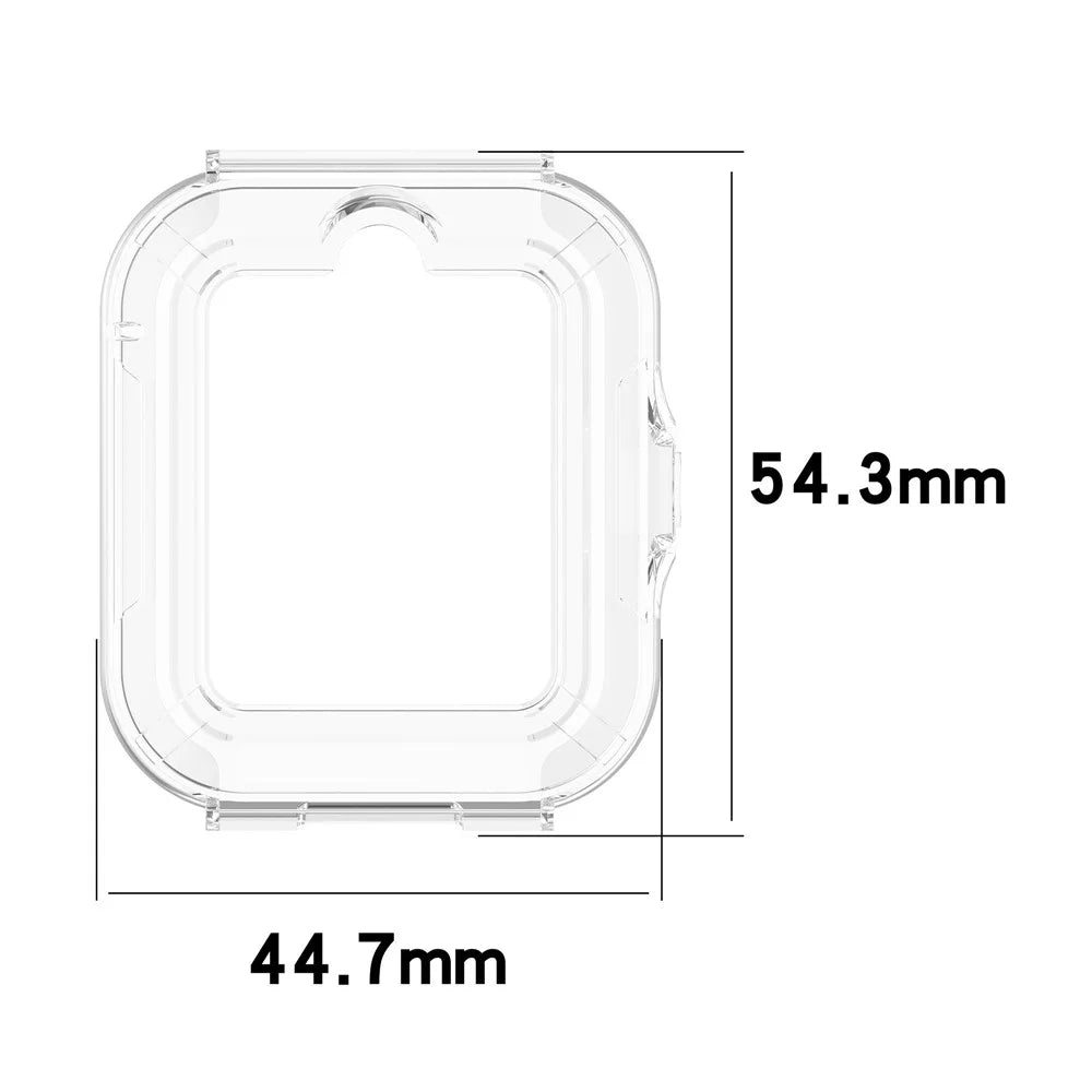 For Huawei Children's Watch 5X / 5 / 5 Pro / 5 Vitality Edition Watch Case TPU Protective Cover - Transparent Pink - 7