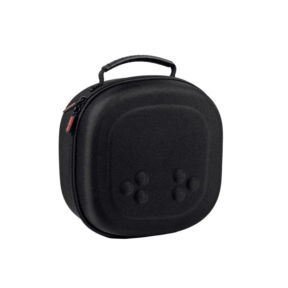 STARTRC GAMES For Meta Quest 3S / Quest 3 / Quest 2 Carrying Case Snowflake Cloth VR Headset Storage Bag - Black - 2