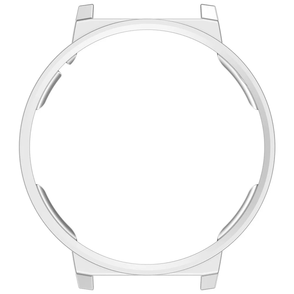 For Huawei Watch GT 5 Pro 42mm Protective Case Hollow-Out PC Watch Frame Cover - Silver - 5