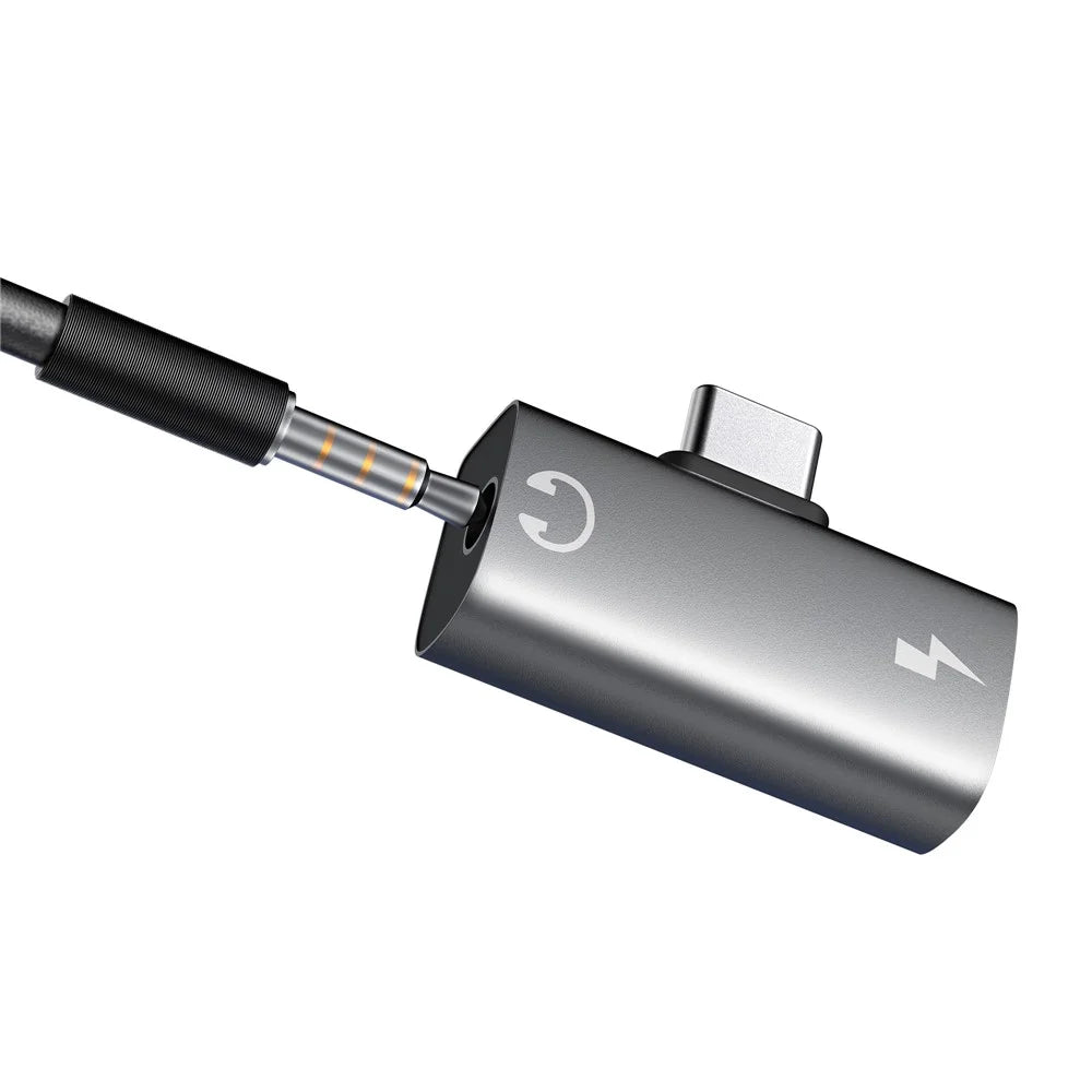 STARTRC GAMES USB-C Headphone Adapter Type-C to Type-C 3.5mm Audio Port Adapter - 2