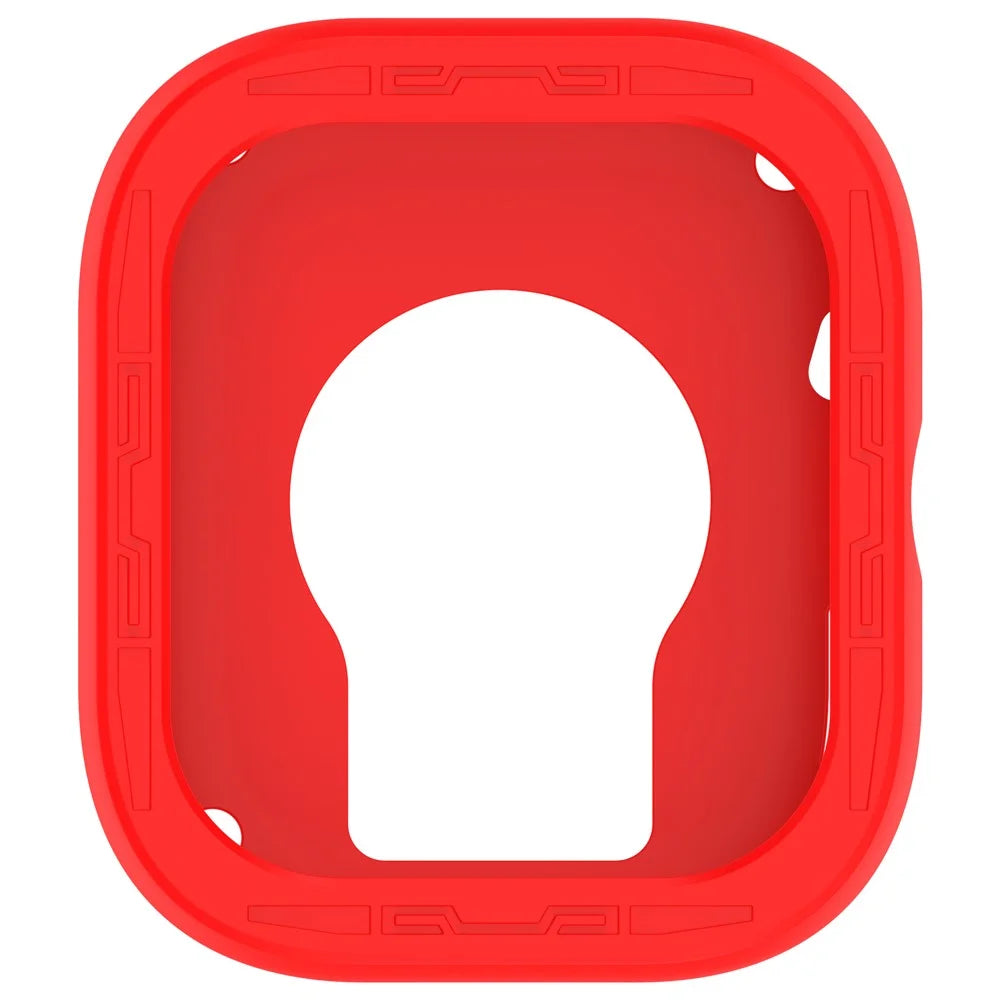 For Xiaomi Redmi Watch 5 / Watch 5 eSIM Silicone Case Hollow Watch Protective Cover - Red - 6