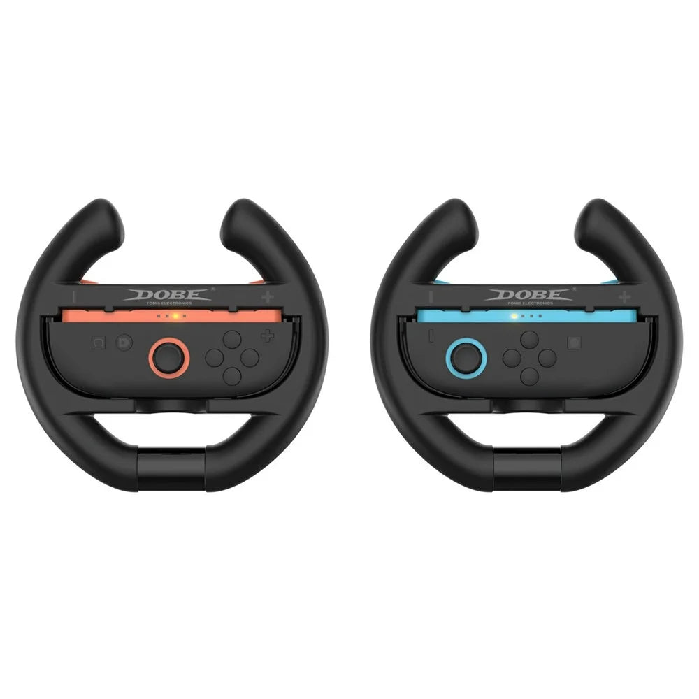 DOBE TNS-3195 2Pcs For Nintendo Switch 2 Racing Steering Wheel Joy-Con Controller Grip Holder - 7