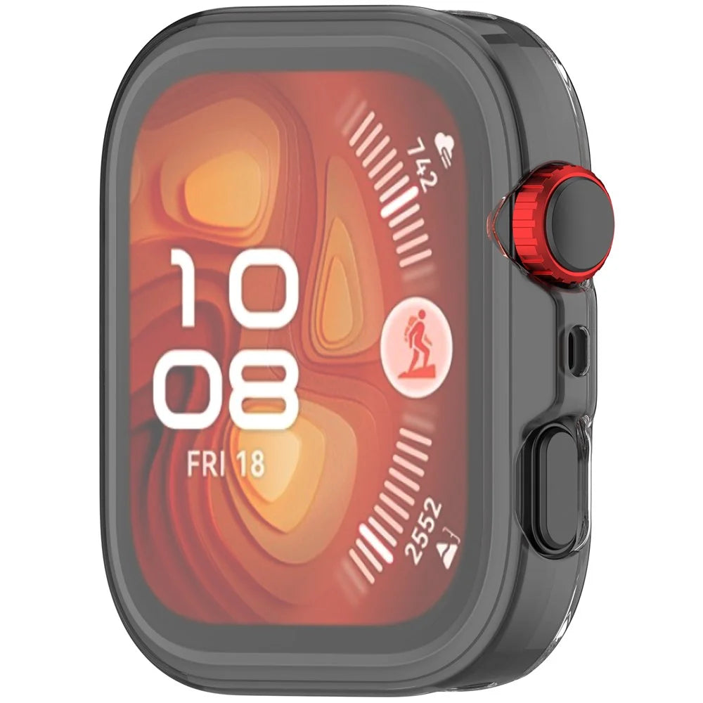 For Huawei Watch Fit 4 Pro TPU Watch Case Full Coverage Transparent Protective Cover - 2