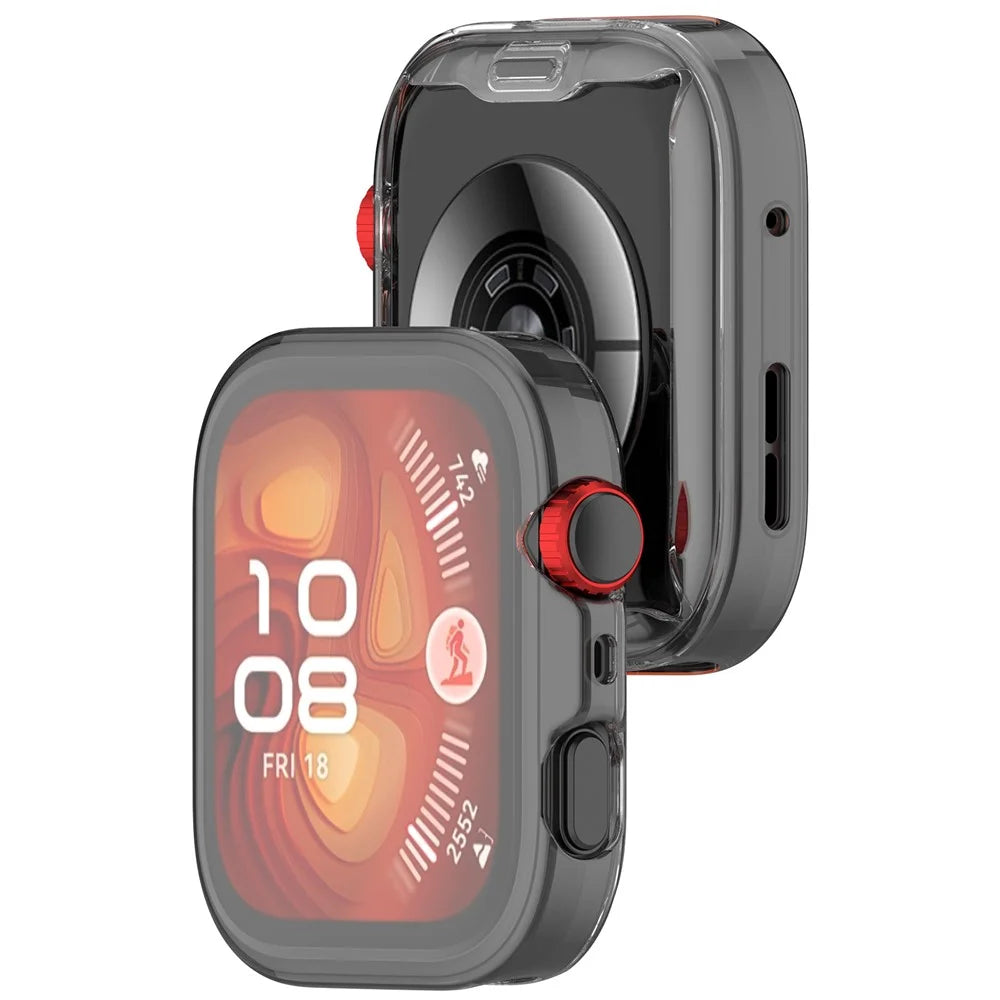 For Huawei Watch Fit 4 Pro TPU Watch Case Full Coverage Transparent Protective Cover - 3