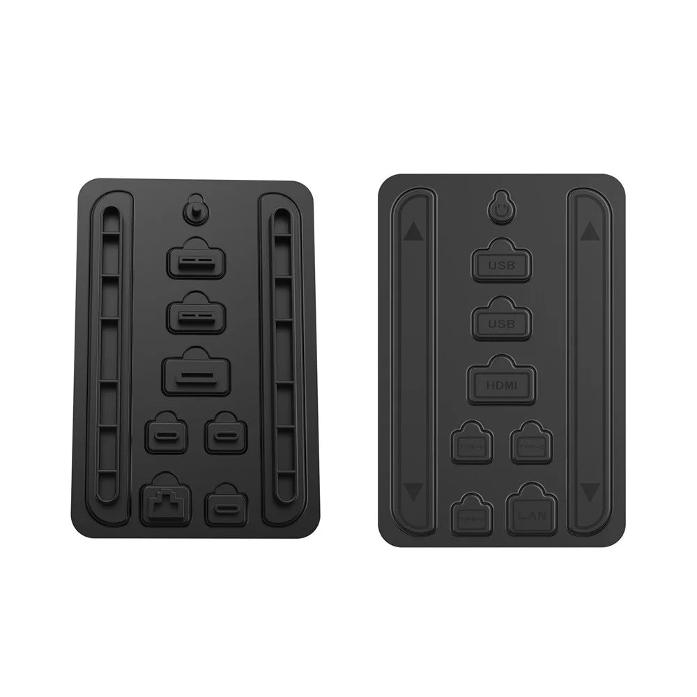 DOBE TNS-5165 For Nintendo Switch 2 Silicone Anti Dust Plugs Thumbstick Caps 16 in 1 Accessories Set - 3