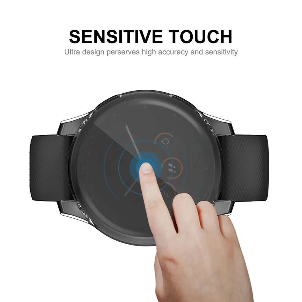HAT PRINCE Transparent TPU All-wrapped Smart Watch Cover Case Protector for Garmin Venu 2S 40mm / Vivoactive 4S 40mm - 7