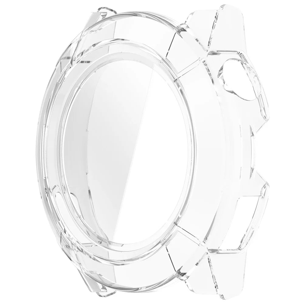 For Coros Nomad Hard PC Watch Protective Case with Tempered Glass Film - Transparent - 2