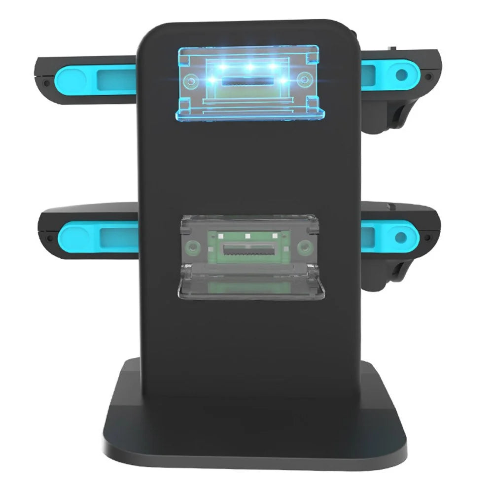 HBS-2858 For Nintendo Switch 2 Joy-Con Charging Dock 4 in 1 Controller Charger with LED Indicator - 4