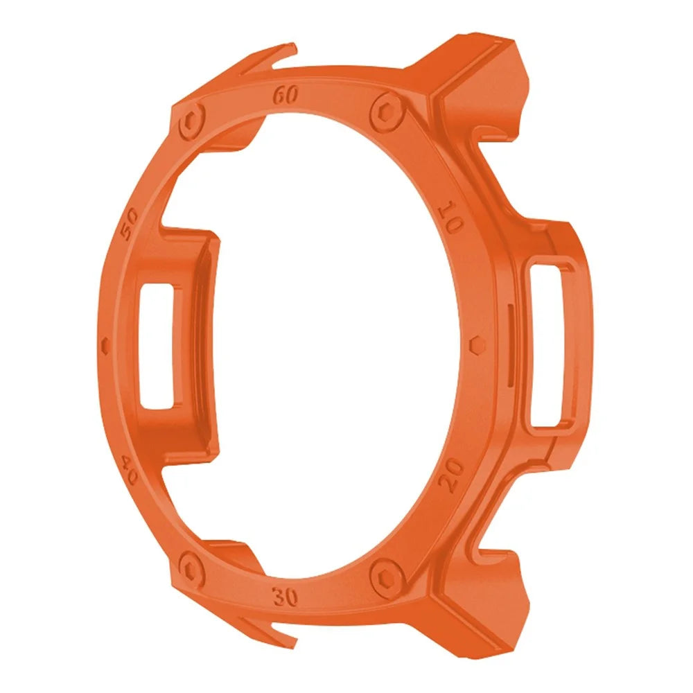 For Huami Amazfit T-Rex 3 Pro 44mm Smartwatch Protective Case Hard PC Cover - Orange - 1