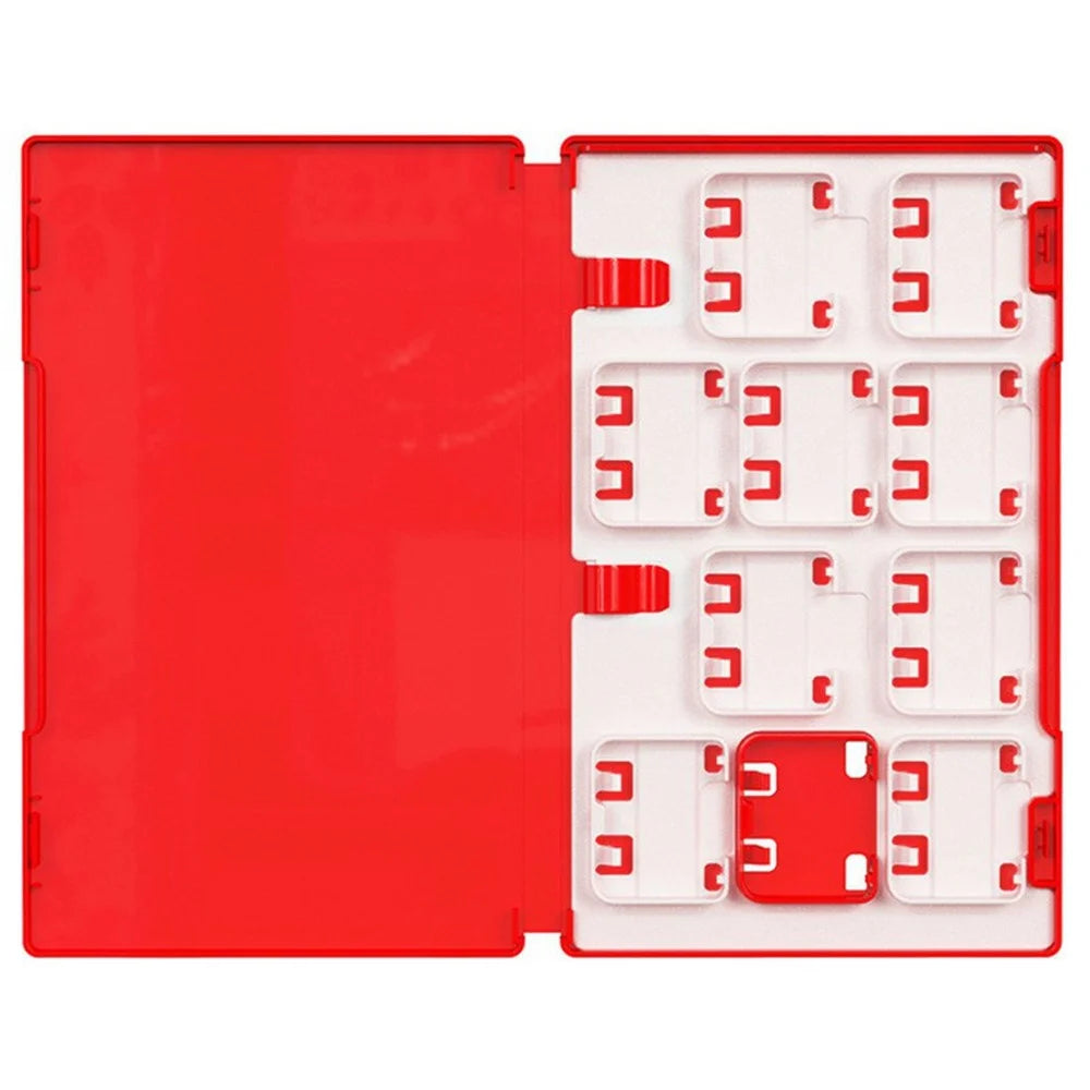 IPLAY HBS-2893 2Pcs 9-Slot Game Card Holder Board for Nintendo Switch 2 / Switch / OLED Game Cartridge Box Inner Tray - White - 1
