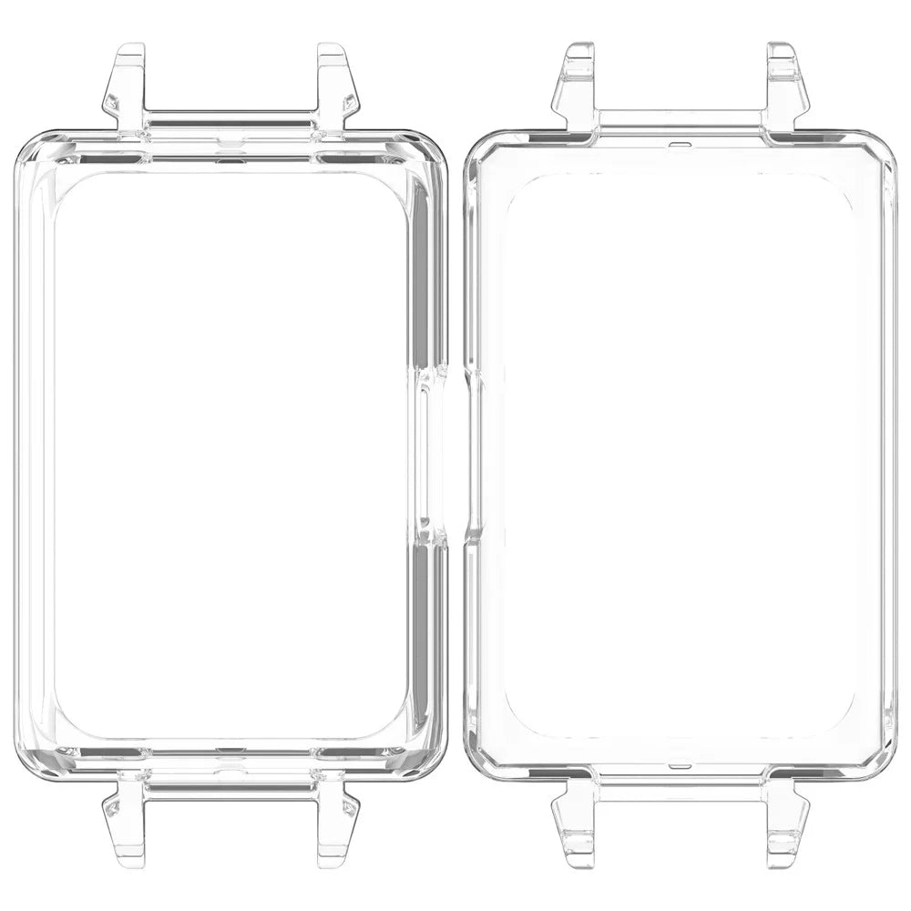 For Huawei Band 11 Watch Case Hollow PC Watch Protective Cover - Transparent - 5