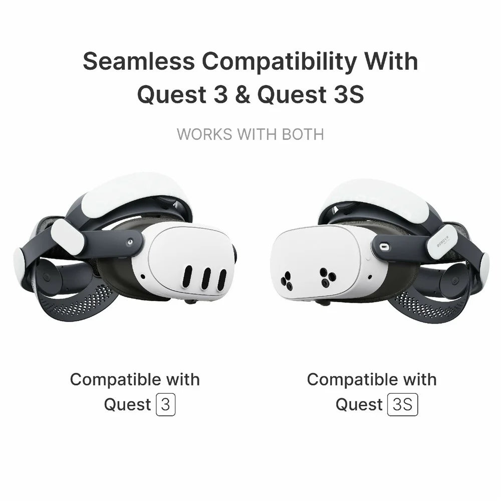 BOBOVR M3 Head Strap for Meta Quest 3 / 3S Adjustable VR Headband Dual Mode Fit - 6