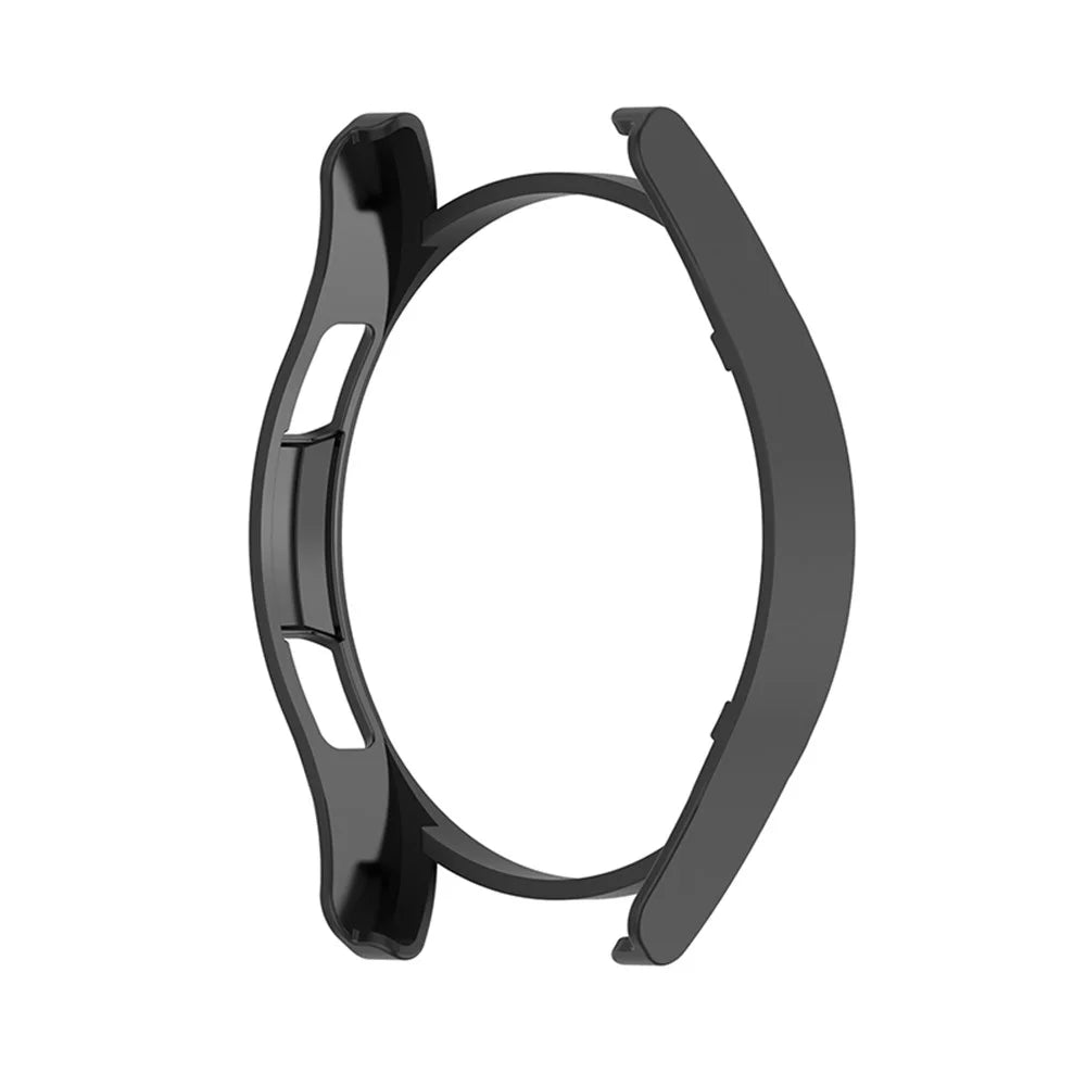 Hard PC Cover Half-Pack Hollowed Protective Case for Samsung Galaxy Watch4 40mm - Black - 3