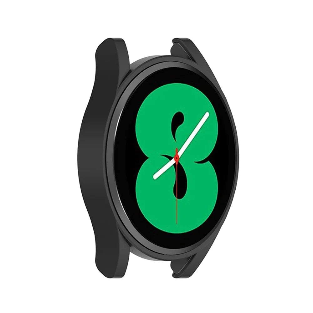 Hard PC Cover Half-Pack Hollowed Protective Case for Samsung Galaxy Watch4 40mm - Black - 5