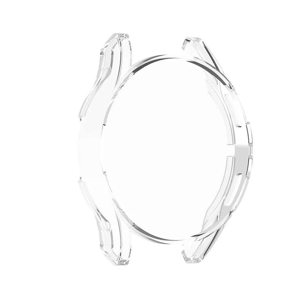 Clear Electroplating TPU Watch Frame Case Cover for Samsung Galaxy Watch4 40mm SM-R860 - Transparent - 2