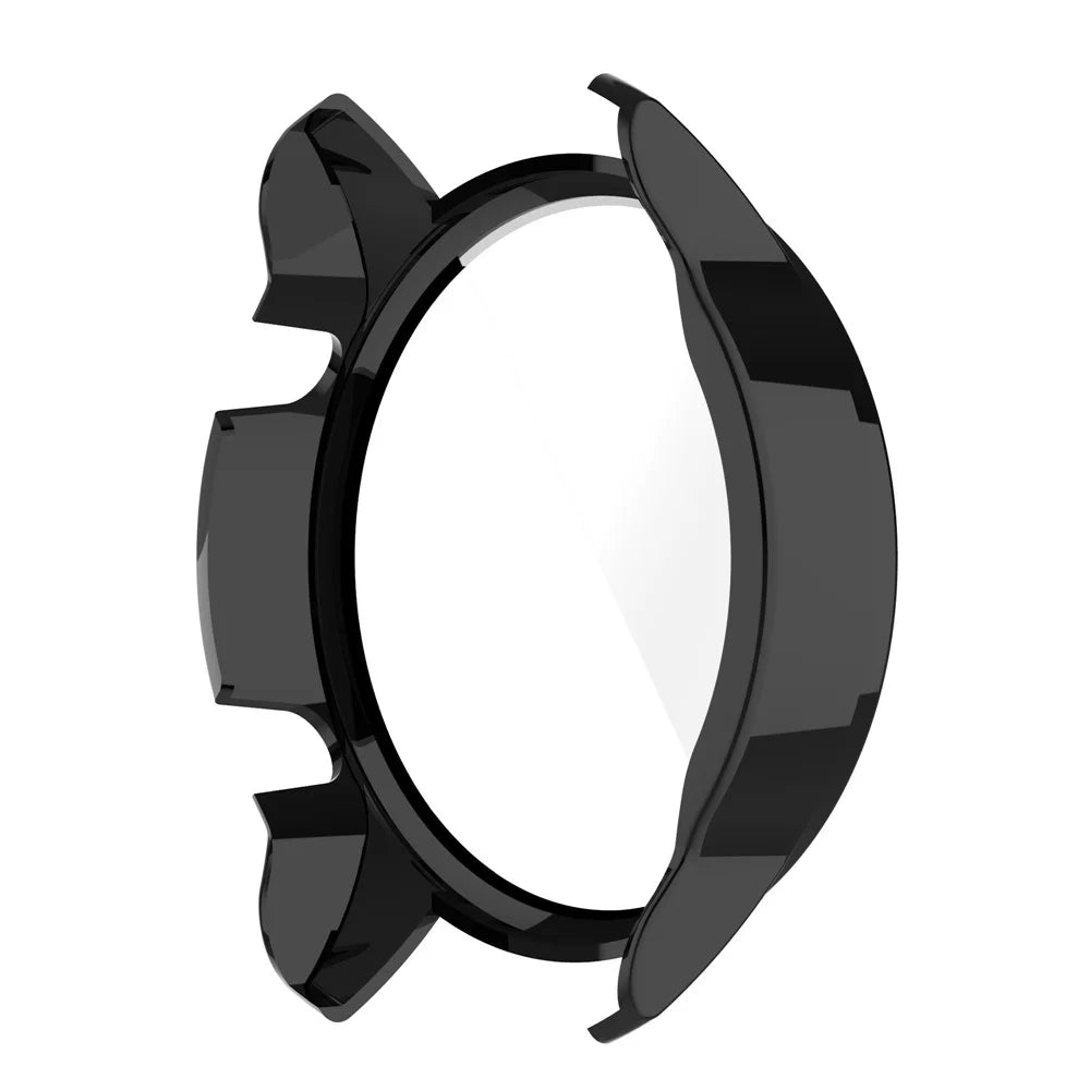 2 in 1 Smart Watch Hard PC Frame + Tempered Glass Screen Protector Watch Case for Xiaomi Mi Watch Color Sports - Black - 6