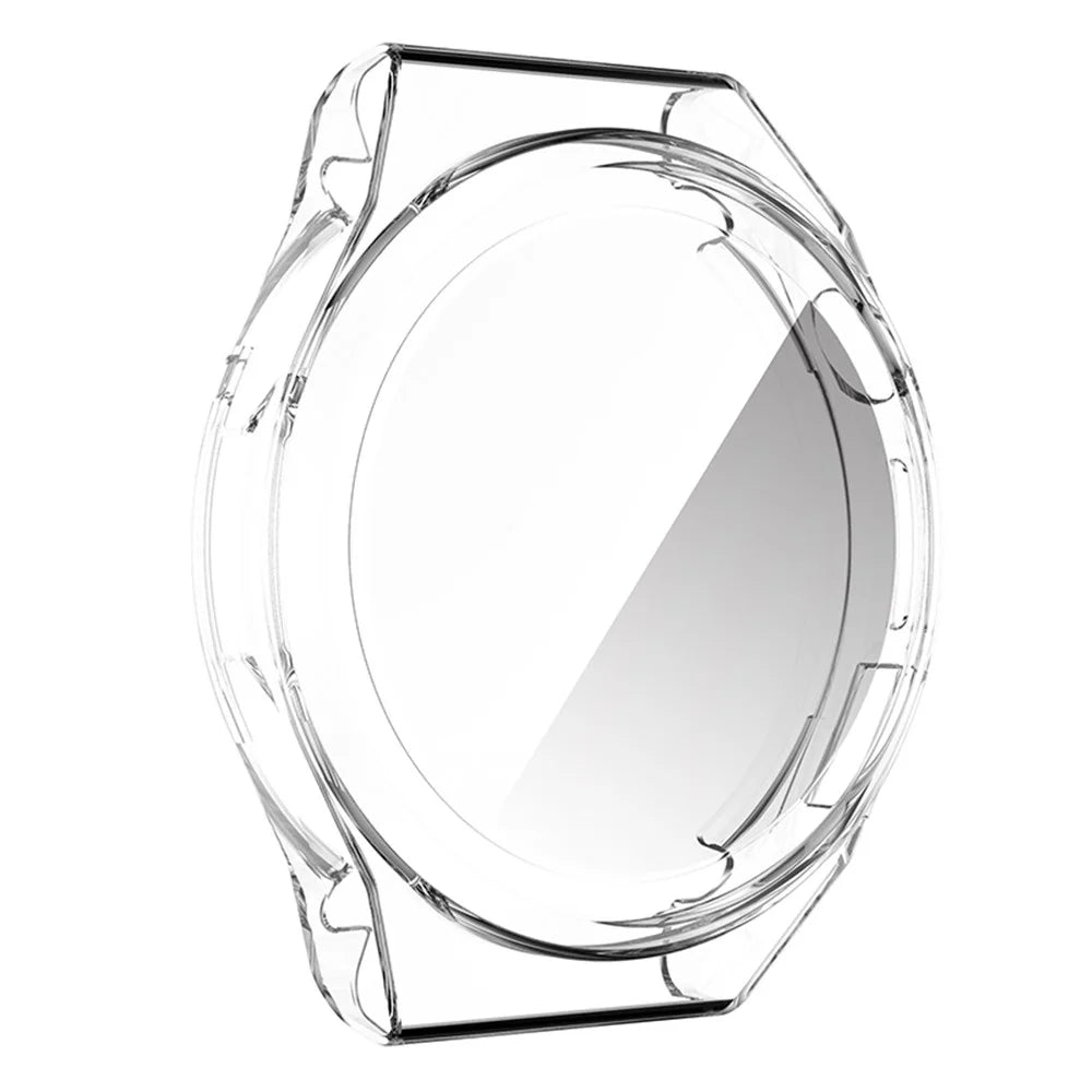 Smart Watch Anti-scratch Protective Frame Full Coverage TPU Case for Huawei Watch GT Runner - Transparent - 7