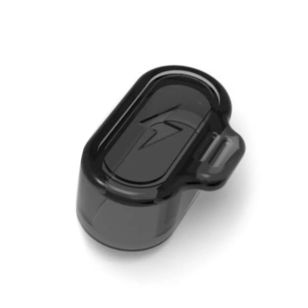 10Pcs for Garmin Fenix 7S/7/7x/Venu 2 Plus TPU Dustproof Plug Cover Charger Case - Transparent Black - 2