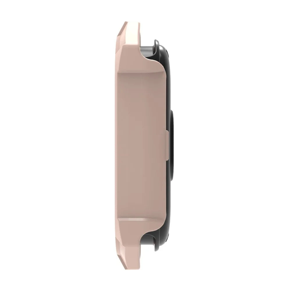 ENKAY Hat Prince For Xiaomi Smart Band 8 Full Coverage Hard PC Watch Case with HD Tempered Glass Film - Pink - 5