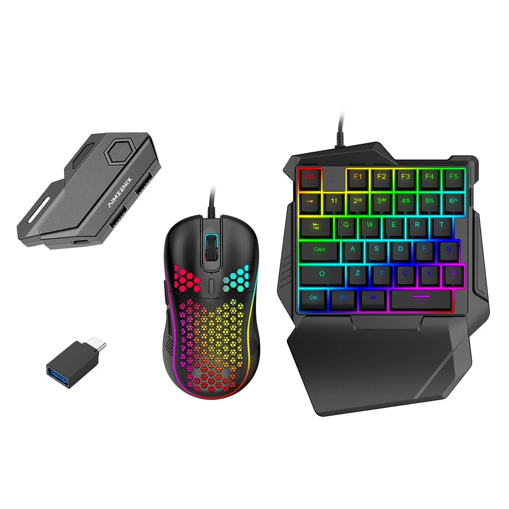 GAMWING Blader Game Converter + G7 Keyboard + GM86 Mouse + OTG Adapter Set - 1