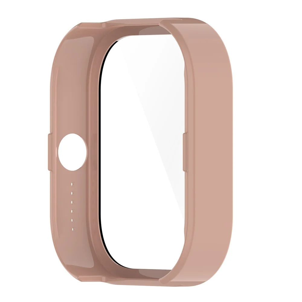 For Nothing CMF Watch Pro (D395) Watch Cover PC+Tempered Film Watch Protective Case Anti-Drop Protection - Sakura Pink - 3