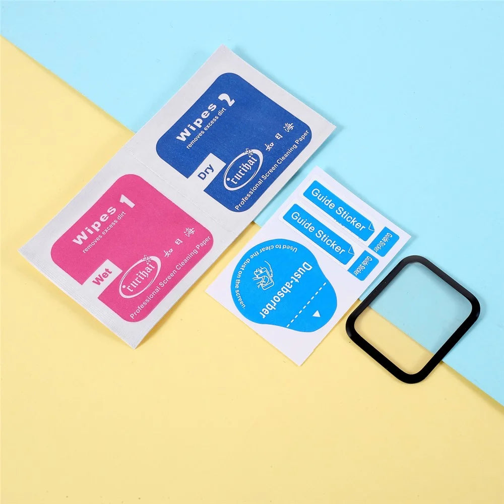 RURIHAI PMMA 3D Full Glue Arc Edges Screen Film for Apple Watch SE 40MM - 4