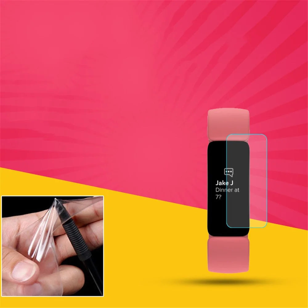 Anti-explosion Soft TPU Film for Fitbit Inspire 2 Screen Protector - 1