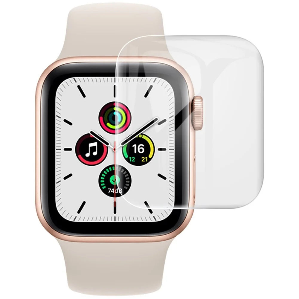 IMAK 2Pcs / Set for Apple Watch SE3 / SE2 / SE1 / 6 / 5 / 4 40mm Hydrogel Film III Curved Surface Transparent Soft TPU Screen Protector - 1