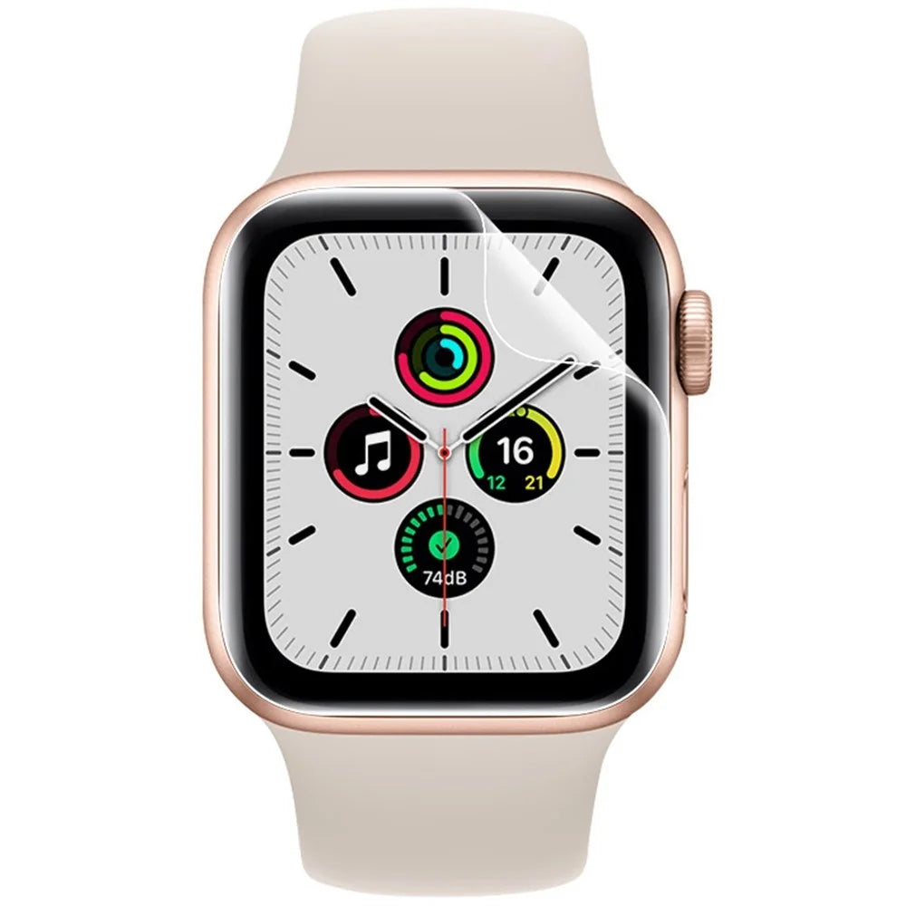 IMAK 2Pcs / Set for Apple Watch SE3 / SE2 / SE1 / 6 / 5 / 4 40mm Hydrogel Film III Curved Surface Transparent Soft TPU Screen Protector - 2