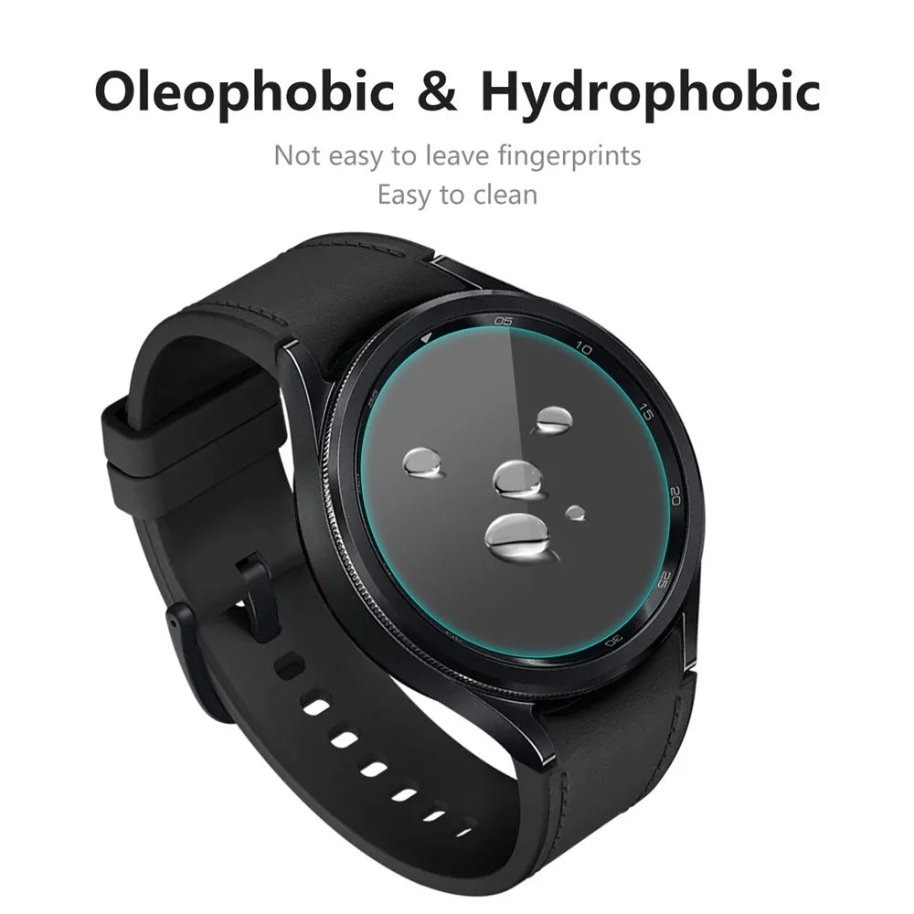 ENKAY HAT PRINCE 2PCS For Samsung Galaxy Watch6 Classic 43mm High Aluminum-silicon Glass 0.2mm Watch Film 9H Screen Protector - 4