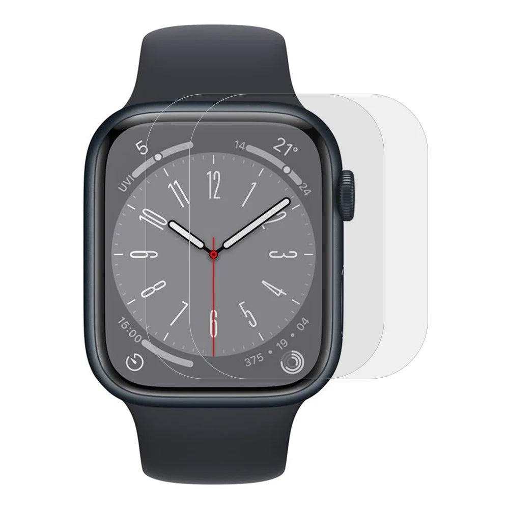2Pcs for Apple Watch Ultra 3 / Ultra 2 / Ultra 49mm Hydrogel Full Screen Protector Transparent Soft TPU Watch Film - 1
