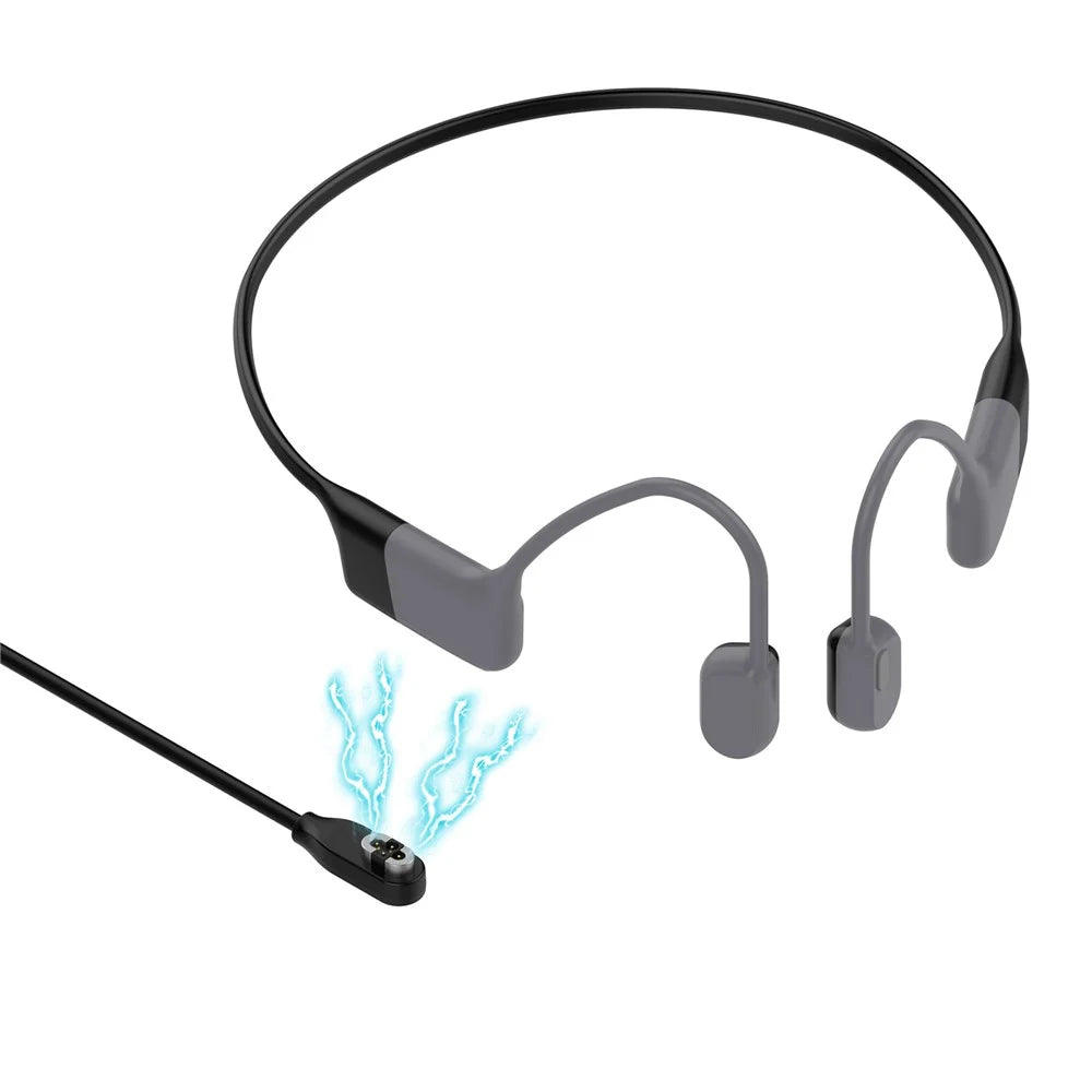 For Shokz Openswim Pro S710 Bone Conduction Earphone 1m USB-A Plug Charging Cable Magnetic Charger - 4