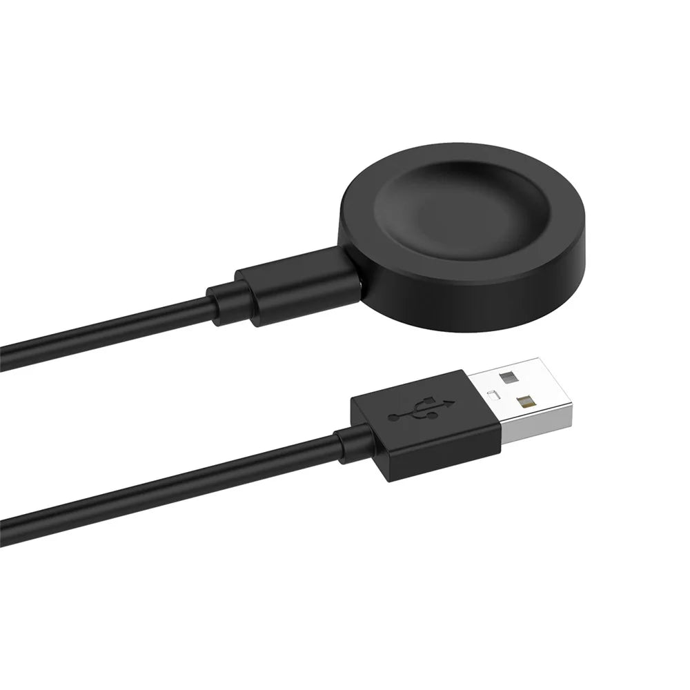Smart Watch USB Cable Wireless Charger Dock for Huawei Watch GT 5 46mm 41mm / Watch D / Watch GT Runner / GT 3 46mm / Watch 3 / 3 Pro - Black - 1